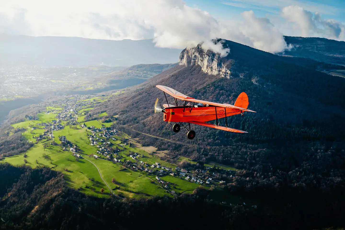 Rundflug mit der Stampe SV4-RS